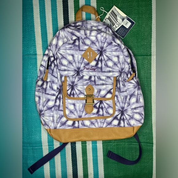 Pottery Barn Teen Handbags - ✨🎉 Pottery Barn Teen Northfield Purple Tie Dye Large Backpack